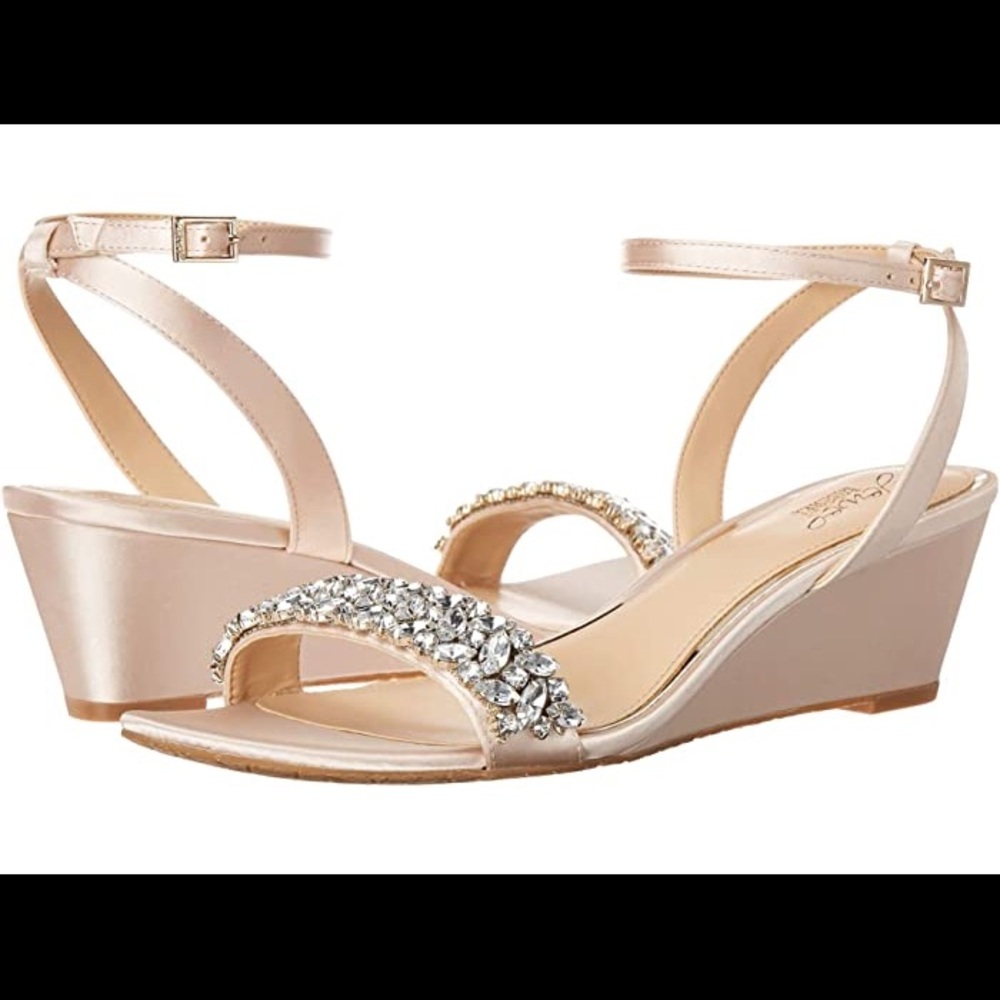 Badgley Mischka wedges